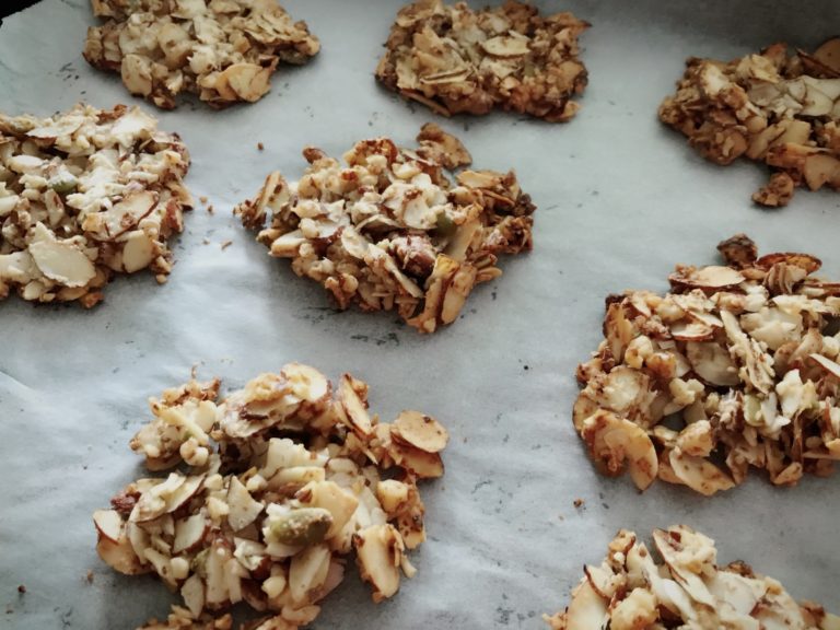 monique bradley low carb nut crisp cookies